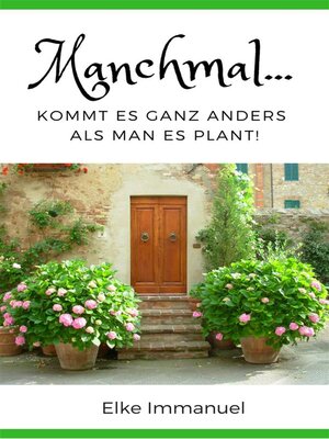 cover image of Manchmal...